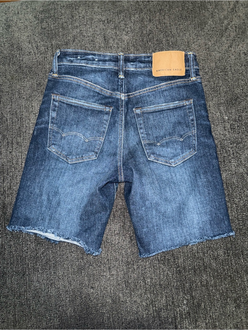 American Eagle Next Level AirFlex Distressed Bermuda Shorts Size 26 Jorts - Picture 3 of 10